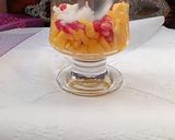 Pas rețetă Mango cu cremă de brânză 2 fotografie