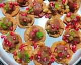 A picture of step 6 of Leftover Chapati fry Papdi Chaat.