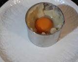 Foto del paso 2 de la receta: Gulan de patata con yema de huevo y verduritas salteadas