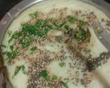 A picture of step 8 of Rava khaman dhokla.