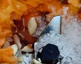 A picture of step 2 of Sweet Papaya Milkshake.
