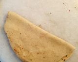 A picture of step 3 of TRIANGLE+SQUARE PARATHA😊😊.