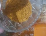 A picture of step 7 of Green biryani with kofta cake🍽.