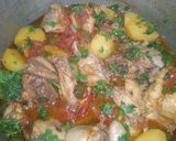 A picture of step 5 of Chicken biryani.