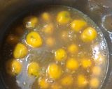 Hình bước làm 4 của món Chè nếp bí đỏ