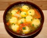 Sajtgombóc leves recept fázis 9 fotója