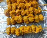 A picture of step 2 of Soya Tikka.