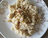 A picture of step 4 of Coconut Ladoo.