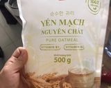 Hình bước làm 1 của món Cháo yến mạch khoai lang ruốc cá hồi