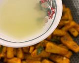 A picture of step 7 of Yam Fry.