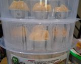 Foto langkah ke 7 dari resep Kue Moho Ubi Kuning.