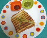 A picture of step 5 of Potato & Cheese Grilled Sandwich.