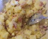 Torta salata di provola, speck e purè di patate recipe step 3 photo