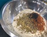 A picture of step 1 of Masala laccha paratha.