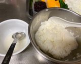 A picture of step 1 of Temari Sushi🌈.