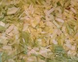 A picture of step 5 of Brad's seven layer dip to feed an army.