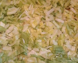 A picture of step 5 of Brad's seven layer dip to feed an army.