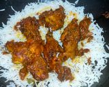 हैदराबादी दम चिकन बिरयानी (hyderabadi dum chicken biryani recipe in Hindi) रेसिपी चरण 9 फोटो