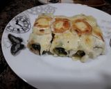 Foto del paso 5 de la receta: Canelones de espinacas, atún y gambas