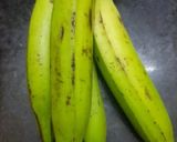 A picture of step 1 of Nendran chips.