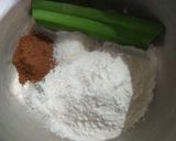 Foto langkah ke 1 dari resep Bubur Sumsum Coklat. Dadar Gulung Naga Isi Selai Pisang Kurma. Dengan Kuah Susu Coco Pandan.