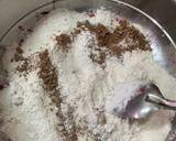 Cauliflower carrot beetroot chocolate sponge cake recipe step 2 photo