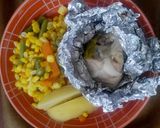 Foto langkah ke 5 dari resep (resep diet mayo) Ayam Kukus Daun Jeruk.