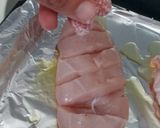 Foto del paso 2 de la receta: ~ Pechuga al horno rellena de espinacas con nata ~