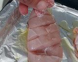 Foto del paso 2 de la receta: ~ Pechuga al horno rellena de espinacas con nata ~