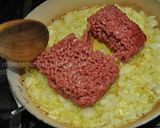 A picture of step 2 of Persian Loobia Polo (Green Bean Rice With Minced Beef) لوبیا پلو با گوشت چرخ کرده.