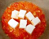 Hình bước làm 2 của món Đậu Hủ Sốt Cà Chua