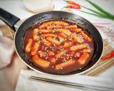 Foto langkah ke 8 dari resep Toppoki Homemade | Tanpa Gochujang.