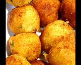 A picture of step 5 of Chicken cheese balls.