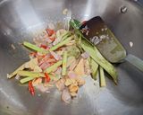 Foto langkah ke 3 dari resep Nasi Bakar Cumi Jamur.