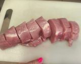 Foto del paso 1 de la receta: Lomo de cerdo al vino con patatas