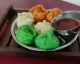 A picture of step 8 of Momos (Steamed Dumplings).
