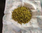 A picture of step 1 of Moong sprouts chaat.