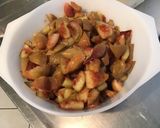Une image de l'étape 2 de Compote aux deux pêches et ananas.