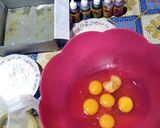 Foto langkah ke 1 dari resep Rainbow Cake Kukus.