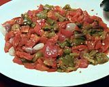 Foto del paso 14 de la receta Ensalada de pimientos asados, cebollas rojas y tomates