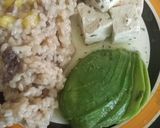 Foto del paso 4 de la receta: Arroz vegano con duraznos y umeboshi (🌱)