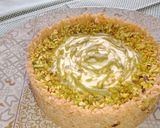 Foto del passaggio 6 della ricetta Cheesecake al Liquore di Pistacchio