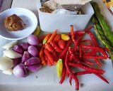 Foto langkah ke 1 dari resep Tongkol Asap Suwir Masak Pete.