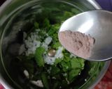 A picture of step 1 of Mint lemonade (welcome drink).