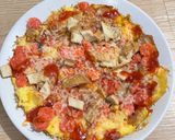 Foto langkah ke 7 dari resep Pizaa roti telur.