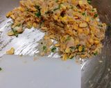 Hình bước làm 1 của món Chả bắp chiên