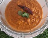 A picture of step 6 of Kara chutney, for South Indian.