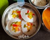 A picture of step 4 of Bell Pepper Idli.