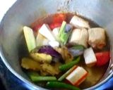 รูปขั้นตอนการทำที่ 4 ของ ต้มยำซีฟู้ดน้ำข้นหม้อไฟ
