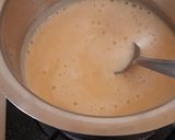 A picture of step 2 of Crunchy Coffee Custard.